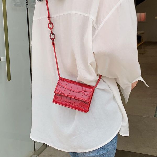 mini bag female new summer acrylic chain crocodile pattern small square bag wild mobile phone messenger
mini bag female new summer acrylic chain crocodile pattern small square bag wild mobile phone messenger