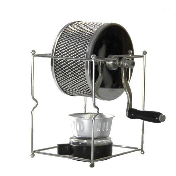stainless steel coffee roaster manual hand-operated rotary gas alcohol stove bean baking maker espresso machine1
stainless steel coffee roaster manual hand-operated rotary gas alcohol stove bean baking maker espresso machine1
