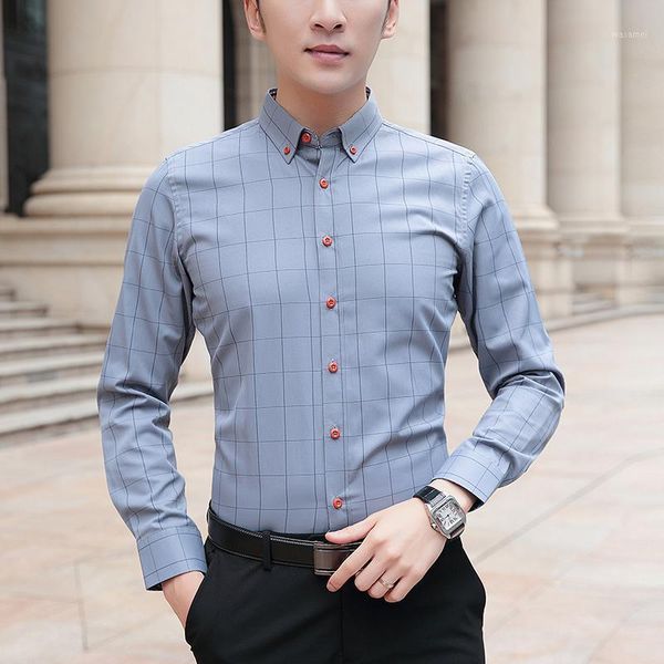 2021 new men cotton plaid shirt long sleeve slim fit dress shirts casual fashion business social shirt plus size -5xl1, White;black
2021 new men cotton plaid shirt long sleeve slim fit dress shirts casual fashion business social shirt plus size -5xl1, White;black