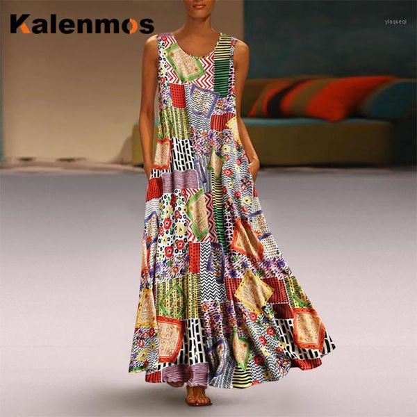 kalenmos vintage summer tank dress women print patchwork maxi boho long dresses sleeveless beach vacation vestido plus size1, Black;gray
kalenmos vintage summer tank dress women print patchwork maxi boho long dresses sleeveless beach vacation vestido plus size1, Black;gray
