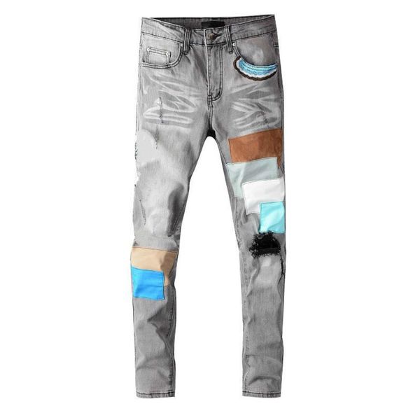 sale new arrival mens digner am classic straight patch jeans trousers famous brand zipper marbling slim leg, Blue
sale new arrival mens digner am classic straight patch jeans trousers famous brand zipper marbling slim leg, Blue