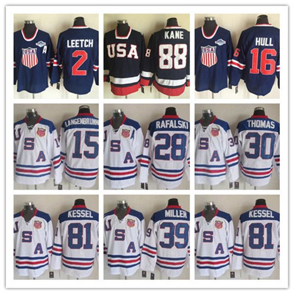 2010 team usa ice hockey jersey olympic #88 patrick kane #81 phil kessel #28 brian rafalski #39 ryan miller jerseys ing, Black;red
2010 team usa ice hockey jersey olympic #88 patrick kane #81 phil kessel #28 brian rafalski #39 ryan miller jerseys ing, Black;red