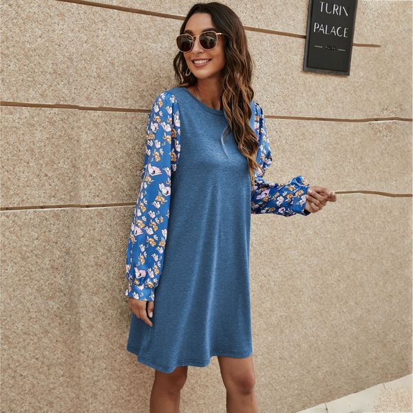 2021 real sinternational station dress womens clothing stitching floral sleeves fashion women, Black;gray
2021 real sinternational station dress womens clothing stitching floral sleeves fashion women, Black;gray