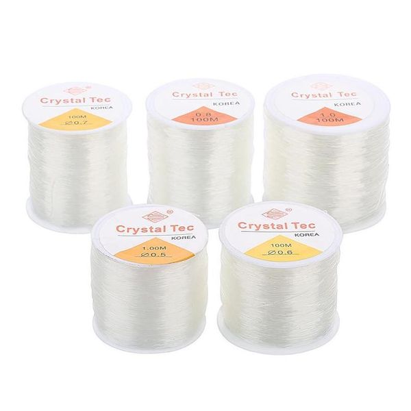 strong stretchy elastic ropes white crystal string cord 55/80/100m/roll beading wire thread diy jewelry bracelet necklac jllyea
strong stretchy elastic ropes white crystal string cord 55/80/100m/roll beading wire thread diy jewelry bracelet necklac jllyea