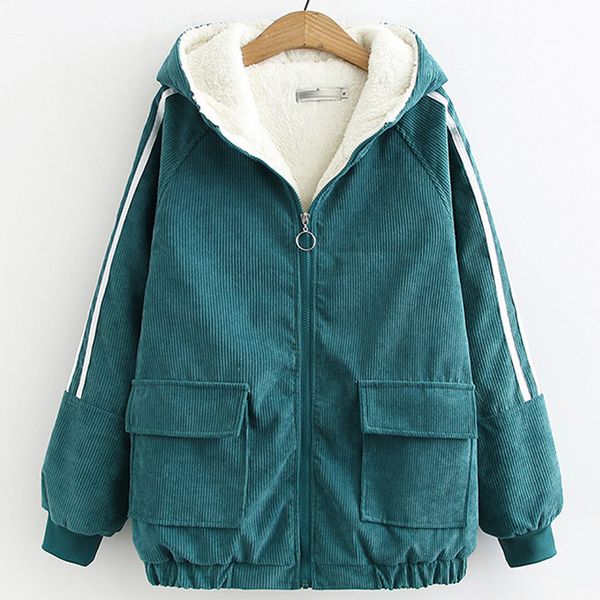 women's cotton coat winter jacket ladies corduroy cotton outerwear winter plus velvet thick warm jackets zipper overcoat a1419x1016, Black;brown
women's cotton coat winter jacket ladies corduroy cotton outerwear winter plus velvet thick warm jackets zipper overcoat a1419x1016, Black;brown