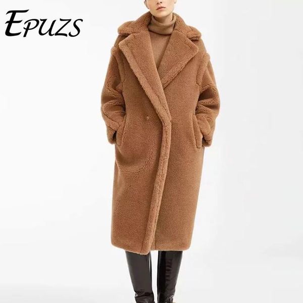 winter long teddy jacket women faux fur coat white pink fur coat vintage collar thick winter women elegant jacket1, Black
winter long teddy jacket women faux fur coat white pink fur coat vintage collar thick winter women elegant jacket1, Black