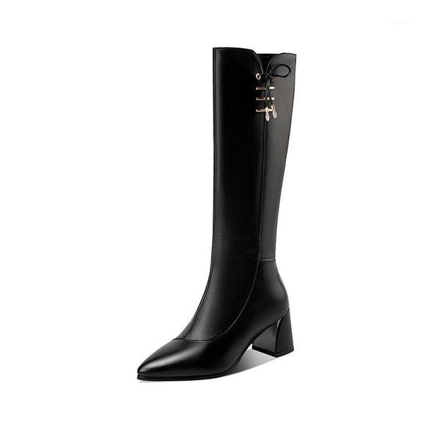 elegant high heels shoes woman genuine leather knee high boots with heels 2020 autumn winter wedding slim long shoes1, Black
elegant high heels shoes woman genuine leather knee high boots with heels 2020 autumn winter wedding slim long shoes1, Black