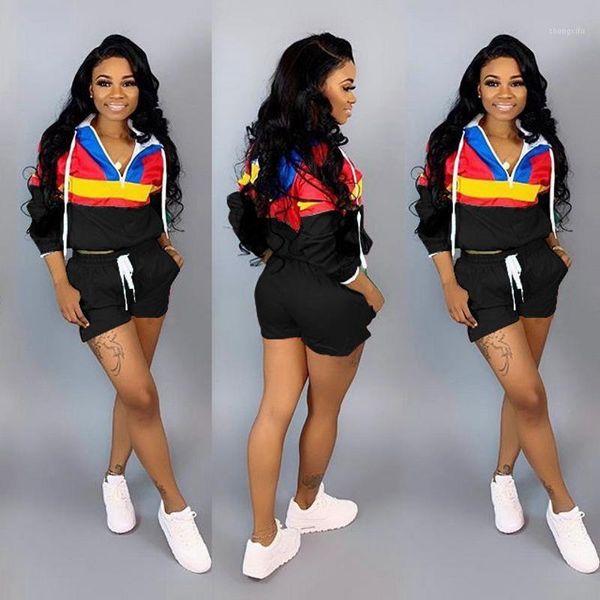 two piece set tracksuit women 2020 spring autumn female loose style striped clothes 2 piece set hooded sports suit casual chic1, White
two piece set tracksuit women 2020 spring autumn female loose style striped clothes 2 piece set hooded sports suit casual chic1, White
