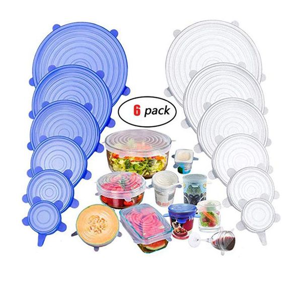 6pcs kitchen universal accessories silicone reusable food wrap bowl pot cover silicone stretch lids cooking cookware tools
6pcs kitchen universal accessories silicone reusable food wrap bowl pot cover silicone stretch lids cooking cookware tools