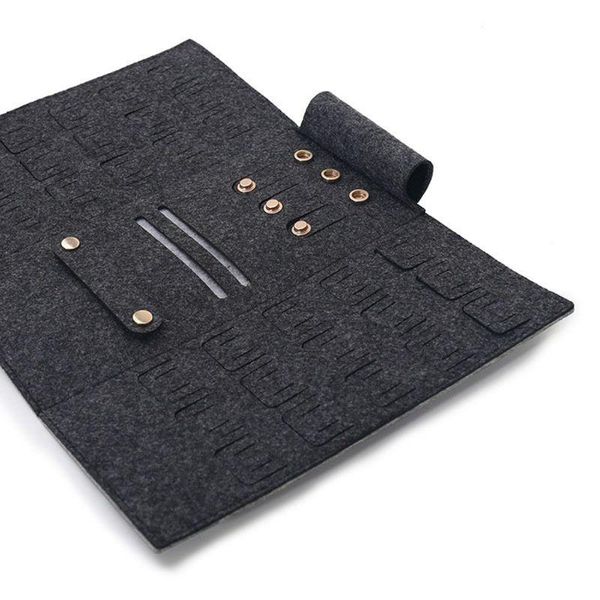 jewelry pouches, bags portable roll-up felt roll storage bag folding travel earrings necklaces bracelets rings container d5qb, Pink;blue
jewelry pouches, bags portable roll-up felt roll storage bag folding travel earrings necklaces bracelets rings container d5qb, Pink;blue