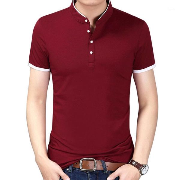 new summer fashion brand clothing t shirt men solid color slim fit short sleeve t shirt men mandarin collar casual t-shirts1, White;black
new summer fashion brand clothing t shirt men solid color slim fit short sleeve t shirt men mandarin collar casual t-shirts1, White;black