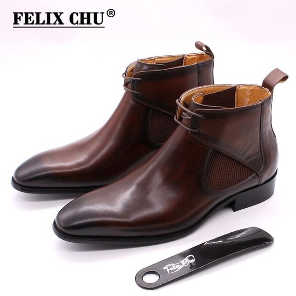 felix chu mens leather boots square plain toe calf leather boot brown hand painted black handmade lace up ankle boots1
felix chu mens leather boots square plain toe calf leather boot brown hand painted black handmade lace up ankle boots1