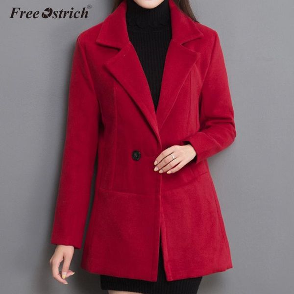 ostrich women jacket elegant office lady casual 2020 fashion autumn winter pockets solid overwear basic jackets coat n30, Black;brown
ostrich women jacket elegant office lady casual 2020 fashion autumn winter pockets solid overwear basic jackets coat n30, Black;brown