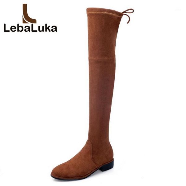 boots tuyoki ladies thigh high round toe stretch woman's shoes winter fashion long boot women footwear size 32-431, Black
boots tuyoki ladies thigh high round toe stretch woman's shoes winter fashion long boot women footwear size 32-431, Black
