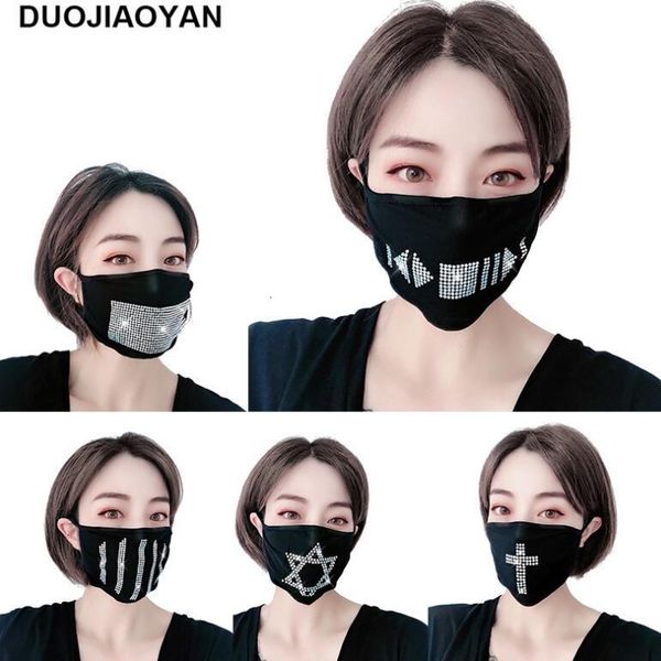 8styles face rhinestone diamond star black cotton female washable club party masks protective designer mask gga340
8styles face rhinestone diamond star black cotton female washable club party masks protective designer mask gga340