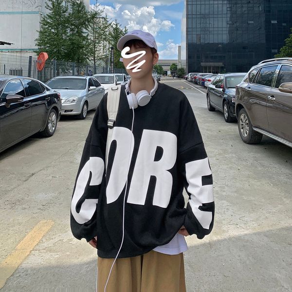 2021 new autumn couple sweatshirt casual oversize fashion pullovers men printed clothing korean streetwear sweatshirts bnmb, Black
2021 new autumn couple sweatshirt casual oversize fashion pullovers men printed clothing korean streetwear sweatshirts bnmb, Black