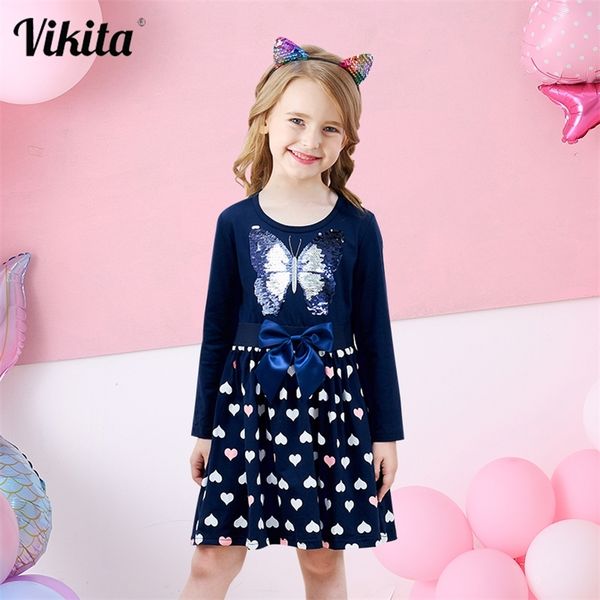 vikita kids autumn dress for girls children sequined dress girls butterfly dresses toddlers kids long sleeve cotton vestidos lj200923, Red;yellow
vikita kids autumn dress for girls children sequined dress girls butterfly dresses toddlers kids long sleeve cotton vestidos lj200923, Red;yellow