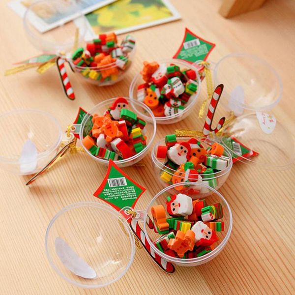 20/40 pcs christmas santa snowman with transparent packaging ball pencil writing eraser stationery gift for kids
20/40 pcs christmas santa snowman with transparent packaging ball pencil writing eraser stationery gift for kids