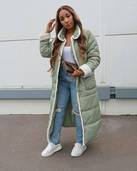 solid winter long bubble coat women o-neck long sleeve fur outerwear casual thick padded jacket1, Black;brown
solid winter long bubble coat women o-neck long sleeve fur outerwear casual thick padded jacket1, Black;brown