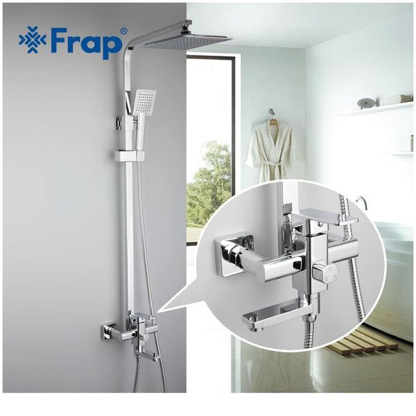 frap 1 set bathroom rainfall shower faucet set single handle mixer tap with hand sprayer wall mounted bath shower se wmtzow
frap 1 set bathroom rainfall shower faucet set single handle mixer tap with hand sprayer wall mounted bath shower se wmtzow