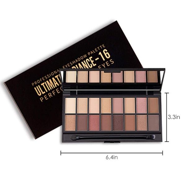 16 colors eye shadow palette shimmer matte palette make up eyeshadow waterproof long lasting eyeshadow
16 colors eye shadow palette shimmer matte palette make up eyeshadow waterproof long lasting eyeshadow