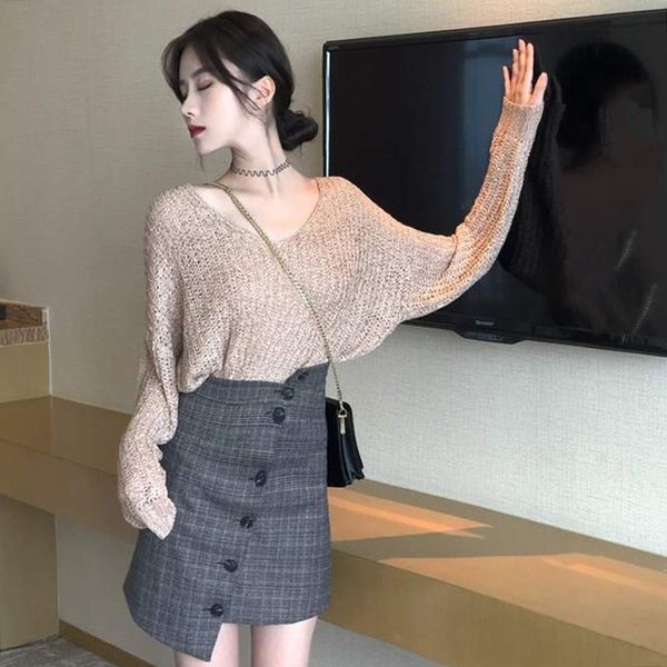 7zytw autumn 2020 sweater design feeling light style reduction fashion suit women's foreign mature age style short skirt new knitted sw, Gray
7zytw autumn 2020 sweater design feeling light style reduction fashion suit women's foreign mature age style short skirt new knitted sw, Gray