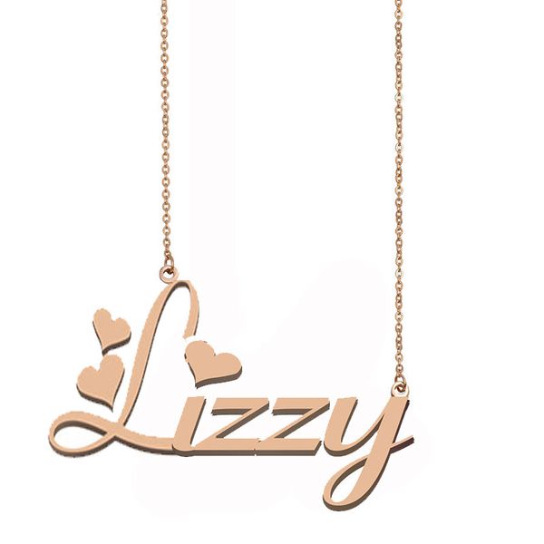 lizzy name necklaces pendant custom personalized for women girls children friends mothers gifts 18k gold plated stainless steel, Silver
lizzy name necklaces pendant custom personalized for women girls children friends mothers gifts 18k gold plated stainless steel, Silver