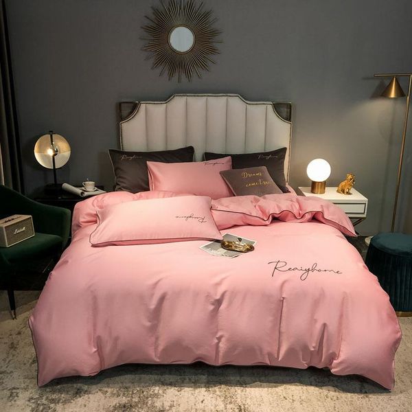 bedding sets 100% cotton 60s 3/4 pcs duve set home soft duvet cover pillowcase sheet  king twin size comforter case 
bedding sets 100% cotton 60s 3/4 pcs duve set home soft duvet cover pillowcase sheet  king twin size comforter case