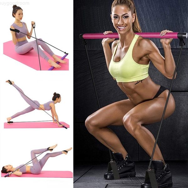 pilates exercise stick fitness resistance bands pull rope home yoga gym toning pilates bar for body muscle workout abdominal puller kit
pilates exercise stick fitness resistance bands pull rope home yoga gym toning pilates bar for body muscle workout abdominal puller kit