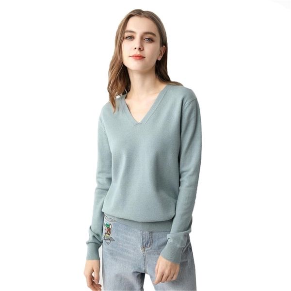 ladies v neck knitted sweater pullovers jumper spring autumn basic women sweaters pullover soft slim knitwear female y200910, White;black
ladies v neck knitted sweater pullovers jumper spring autumn basic women sweaters pullover soft slim knitwear female y200910, White;black
