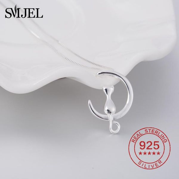 chains smjel cat moon pendant necklace charm silver link chain 925 sterling lucky jewelry for women gift
chains smjel cat moon pendant necklace charm silver link chain 925 sterling lucky jewelry for women gift