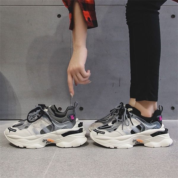 ins women trendy chunky dad laces platform shoe new color matching cross -tied sneakers tenis chaussures 35-43 c1011, Black;white
ins women trendy chunky dad laces platform shoe new color matching cross -tied sneakers tenis chaussures 35-43 c1011, Black;white
