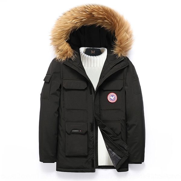 sznb men039;s winter down jacket down jackets fur new collar loose paragraph short warm cotton jacket men doudoune hom, Black
sznb men039;s winter down jacket down jackets fur new collar loose paragraph short warm cotton jacket men doudoune hom, Black