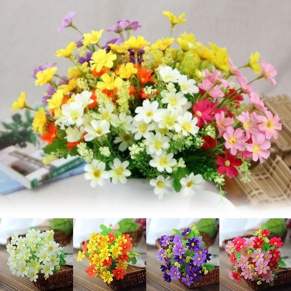 home decor elegant bouquet 7 branches with 28 head artificial flower silk cloth gerbera daisy sun flowers sale
home decor elegant bouquet 7 branches with 28 head artificial flower silk cloth gerbera daisy sun flowers sale