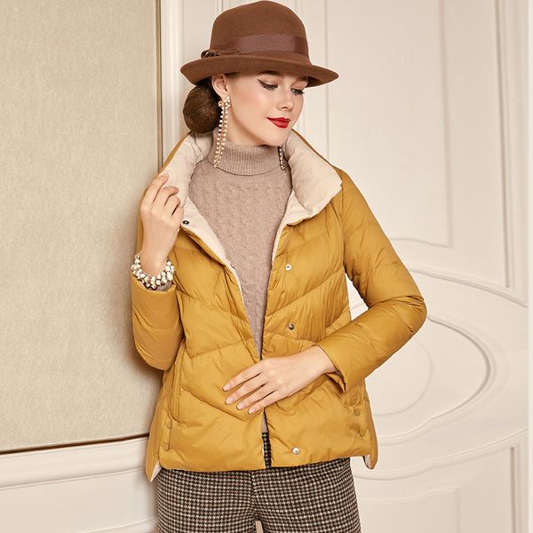 2021 new white short winter of women down parka female jacket puffer snow outwear 2n1u, Black
2021 new white short winter of women down parka female jacket puffer snow outwear 2n1u, Black