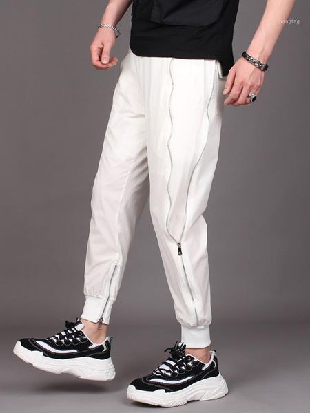 2020 original popular side zipper decorated casual sports nine-minute pants summer men's corset halon pants1, Black
2020 original popular side zipper decorated casual sports nine-minute pants summer men's corset halon pants1, Black