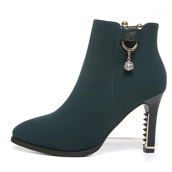 boots high-heeled shoes female 2021 rhinestone pointed apron women's waterproof platform thick with short tube boots1, Black
boots high-heeled shoes female 2021 rhinestone pointed apron women's waterproof platform thick with short tube boots1, Black