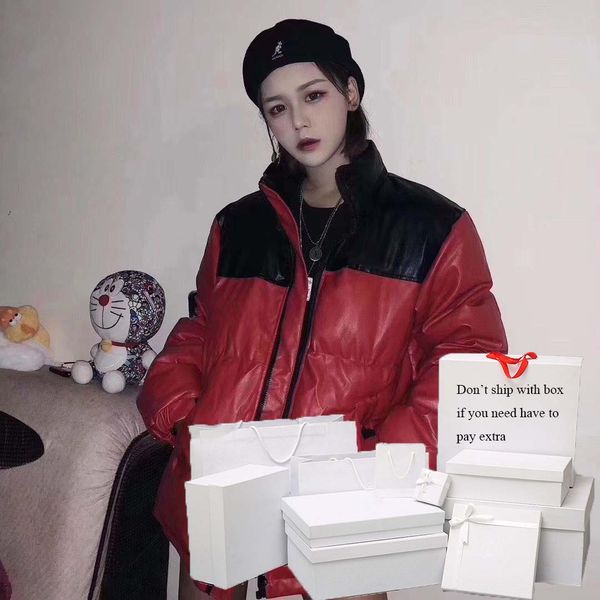 fashion sport parkas men women classic contrast color letter pattern thick down coat winter outerwear active down jacket, Black
fashion sport parkas men women classic contrast color letter pattern thick down coat winter outerwear active down jacket, Black