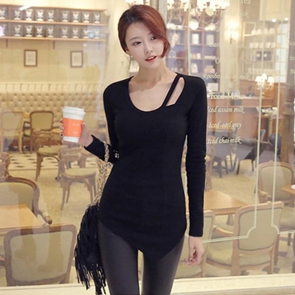 2020 autumn coat fashion personality irregular t-shirt women long sleeve korean autumn new slim fitting t-shirt bottom coat mwtmi, White
2020 autumn coat fashion personality irregular t-shirt women long sleeve korean autumn new slim fitting t-shirt bottom coat mwtmi, White