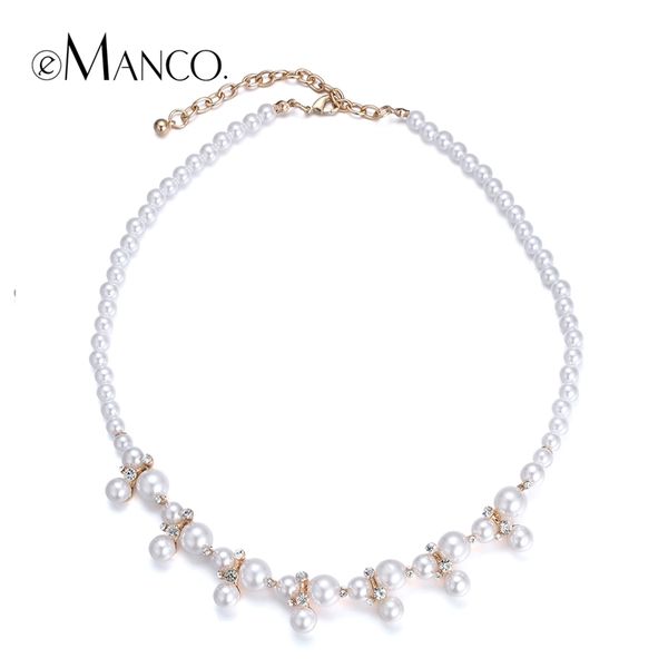 emanco imitation pearl beaded rhinestone pendant necklace for women chain chokers trendy statement necklace jewelry bijoux femme y200323, Silver
emanco imitation pearl beaded rhinestone pendant necklace for women chain chokers trendy statement necklace jewelry bijoux femme y200323, Silver