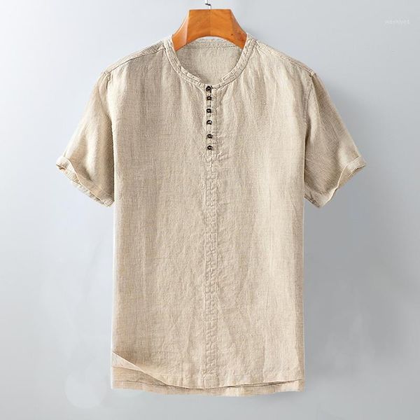 100% pure linen men short sleeve shirt solid white khaki collarless collar pullover spring summer fashion casual shirts man1, White;black
100% pure linen men short sleeve shirt solid white khaki collarless collar pullover spring summer fashion casual shirts man1, White;black