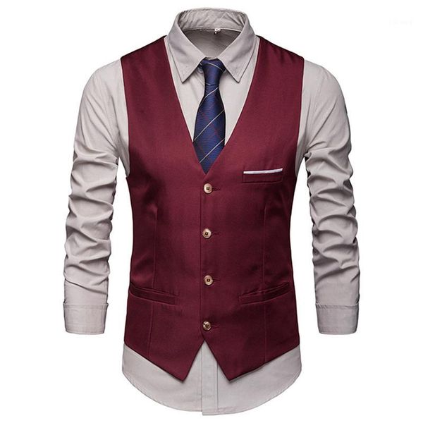 men's vests dress for men slim fits mens suit vest male waistcoat gilet homme casual sleeveless formal business chaleco hombre1, Black;white
men's vests dress for men slim fits mens suit vest male waistcoat gilet homme casual sleeveless formal business chaleco hombre1, Black;white