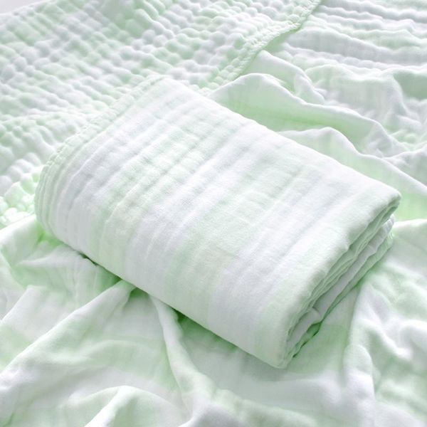 100% Cotton Baby Swaddles Soft Newborn Blankets Pgraphy Toddler Bath Wrap Sleep Baby Bed Infant Cloth 110*110cm 4 Color