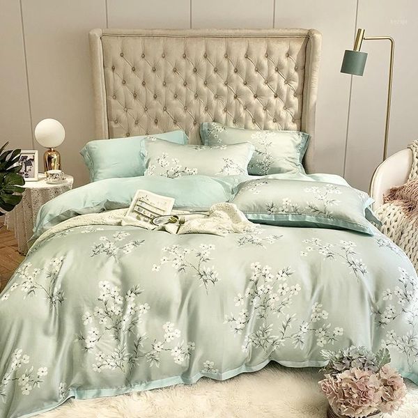 bedding sets silk cotton king size green pink siliver blue floral printed duvet cover tencel comforter bedding1
bedding sets silk cotton king size green pink siliver blue floral printed duvet cover tencel comforter bedding1