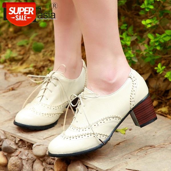 doratasia female fashion solid shoelace brogue spring pumps retro high heels pumps women square heel leisure shoes woman #a093
doratasia female fashion solid shoelace brogue spring pumps retro high heels pumps women square heel leisure shoes woman #a093