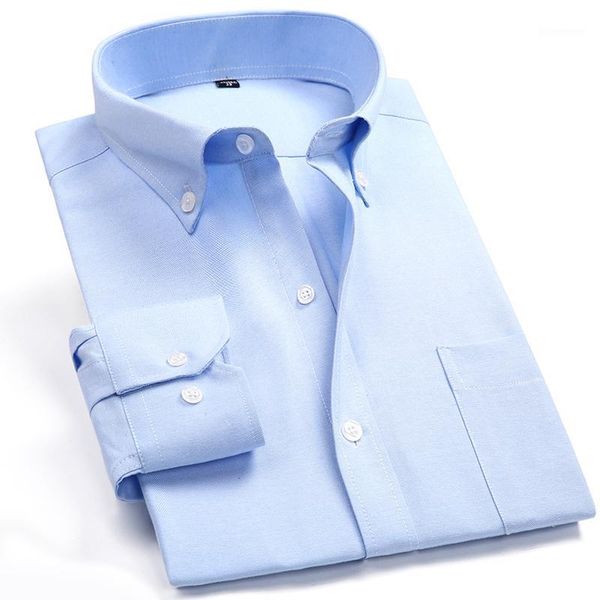 men dress shirt solid pure color oxford with left chest pocket long sleeve male casual regular-fit button down shirts1, White;black
men dress shirt solid pure color oxford with left chest pocket long sleeve male casual regular-fit button down shirts1, White;black