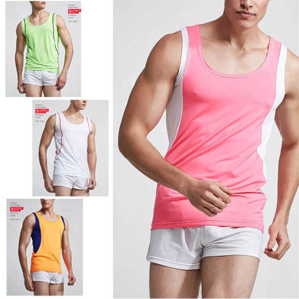 men running vest gym sleeveless shirt summer slim tank men sport vest man singlet sweat-absorbent quick-drying casual, Black;blue
men running vest gym sleeveless shirt summer slim tank men sport vest man singlet sweat-absorbent quick-drying casual, Black;blue