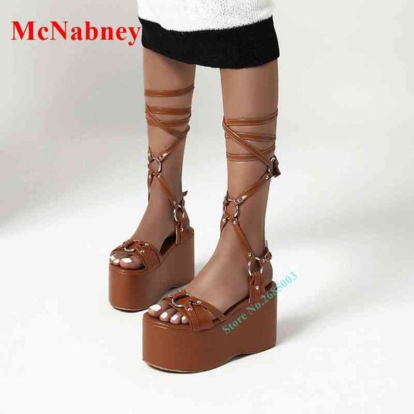 sandals platform rivet high heel sandals women shoes lace up solid leather buckles hollow sandals party dress shoes summer 220309, Black
sandals platform rivet high heel sandals women shoes lace up solid leather buckles hollow sandals party dress shoes summer 220309, Black