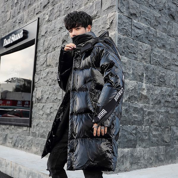 winter new down jacket mid-length brand loose handsome fashion hooded men's thickened warm coat
winter new down jacket mid-length brand loose handsome fashion hooded men's thickened warm coat