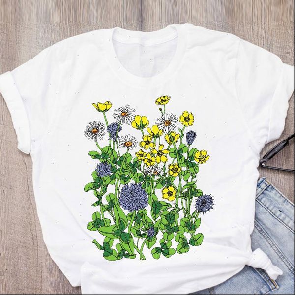 women graphic flower casual elegance fashion printed cute summer lady t shirt womens clothing tee female t shirt, White
women graphic flower casual elegance fashion printed cute summer lady t shirt womens clothing tee female t shirt, White
